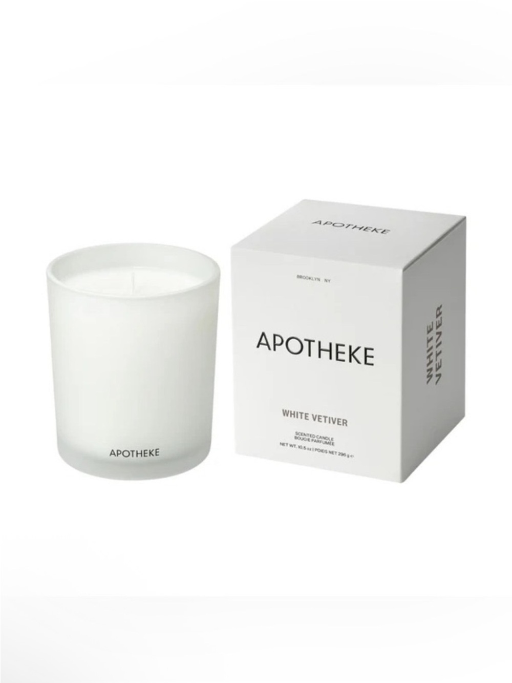 Apotheke White Vetiver Candle • NEW IN BOX